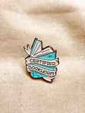 Pin "Certified Bookworm"
