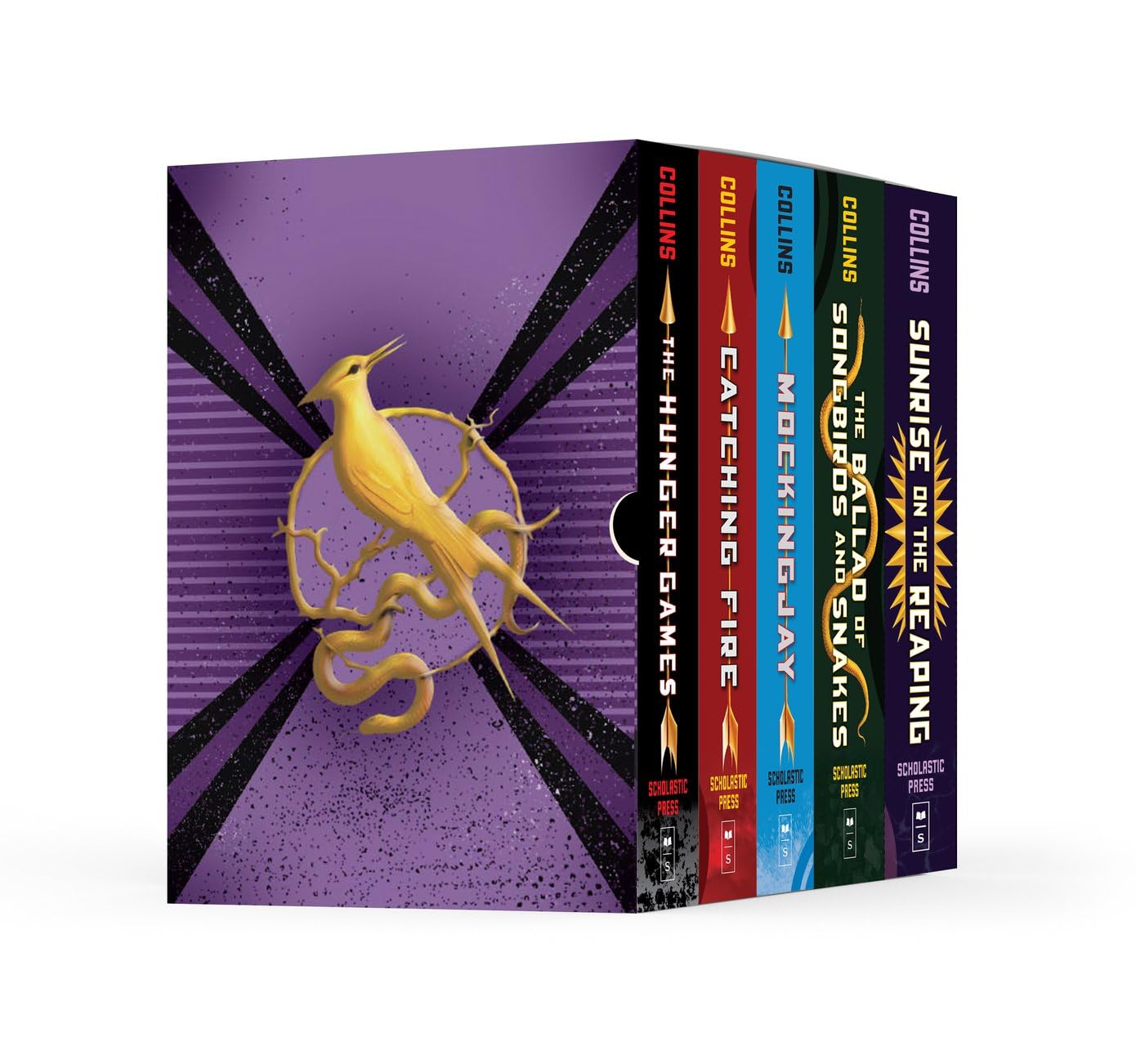 Hunger Games 5 Book Set by Suzanne Collins