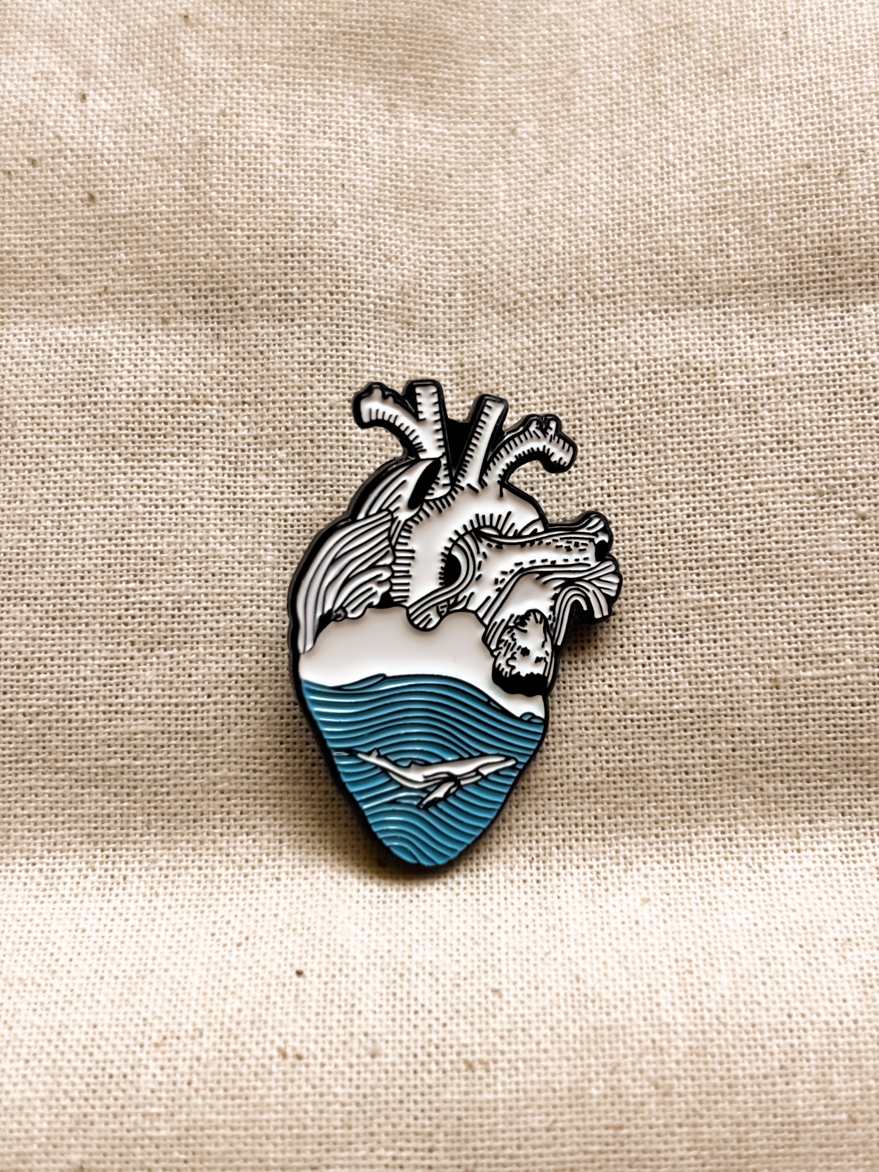 Pin “Ocean heart 2”